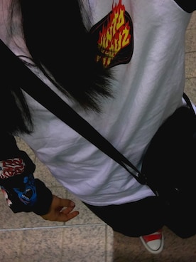 「NIKE(ナイキ)のアイテム(ショルダーバッグ)」を使った、もももももさん(レディース・157cm)の冬コーディネート