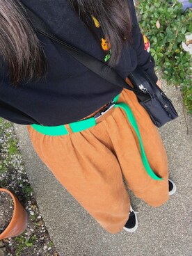 「NIKE(ナイキ)のアイテム(ショルダーバッグ)」を使った、もももももさん(レディース・157cm)の冬コーディネート