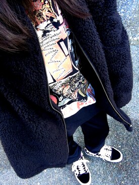 もももももさん（レディース・157cm）の冬コーディネート