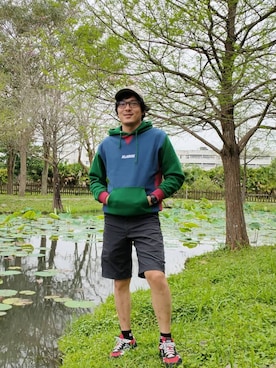 「アイテム（その他トップス）」を使った、蓋逆寧さん（メンズ・170cm・30代）の春コーディネート