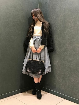 axes femmeさん（レディース・158cm）の春コーディネート