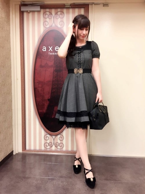 Axes Femme Axes Femme Axes Femme Poetiqueのワンピースを使ったコーディネート Wear