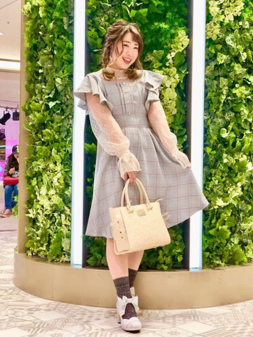 axes femme（axes femme）｜axes femme POETIQUEのワンピースを使ったコーディネート WEAR