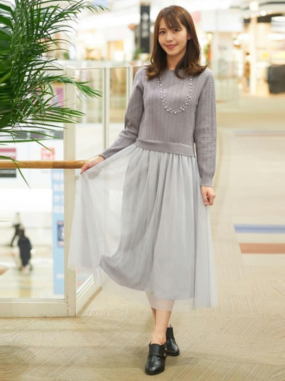 axes femme（axes femme）｜axes femmeのワンピースを使ったコーディネート WEAR