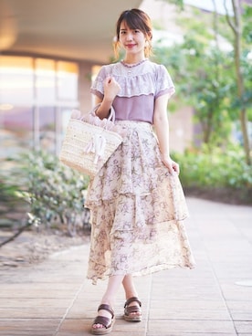 axes femmeさん（レディース・168cm）の夏コーディネート