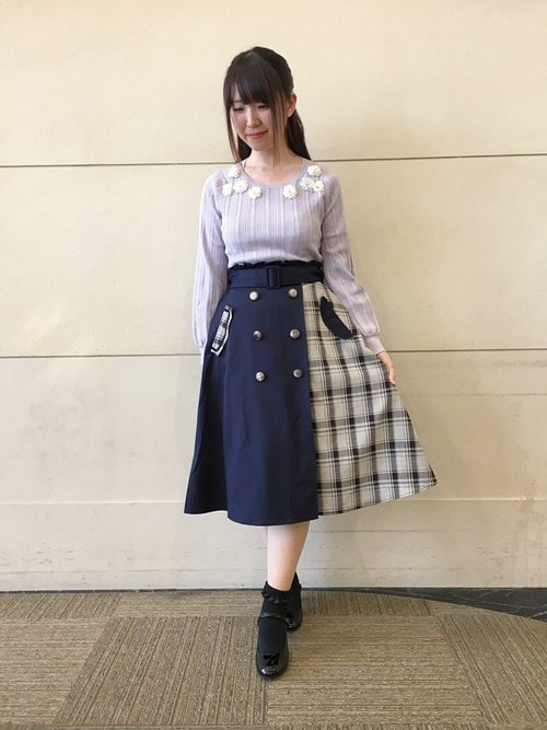 Axes Femmeaxes Femmeさんのニット セーターを使ったコーディネート Zozotown