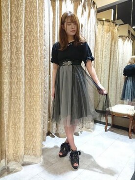 axes femmeさん（レディース・164cm）の春コーディネート
