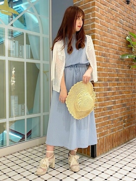 axes femmeさん（レディース・165cm）の夏コーディネート