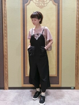 「axes femme（アクシーズファム）のアイテム（スニーカー）」を使った、axes femmeさん（レディース・163cm）の夏コーディネート