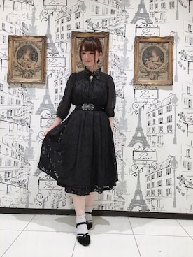 「axes femme（アクシーズファム）のアイテム（ベルト）」を使った、axes femmeさん（レディース・160cm）の秋コーディネート