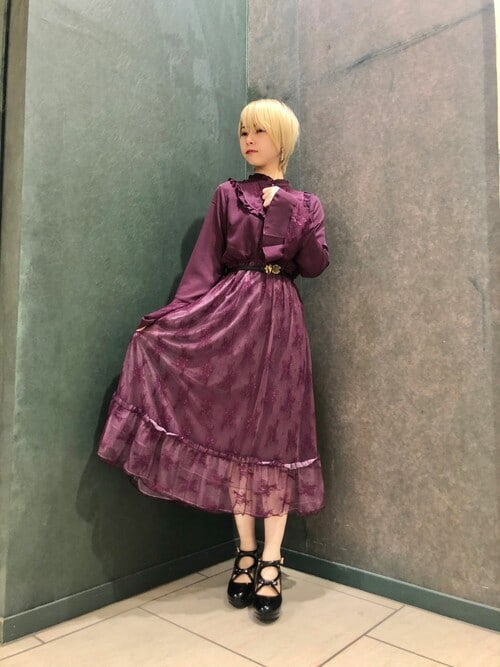 Axes Femme Axes Femme Axes Femmeのワンピースを使ったコーディネート Wear