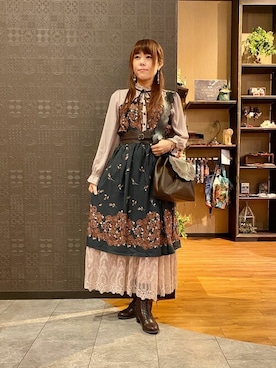 axes femmeさん（レディース・157cm）の秋コーディネート