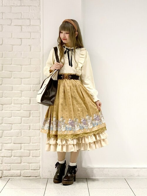 Axes Femme Axes Femme Axes Femmeのニット セーターを使ったコーディネート Wear