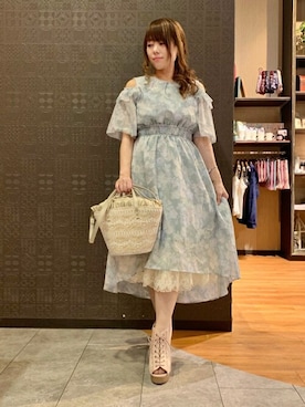 axes femmeさん（レディース・157cm）の春コーディネート