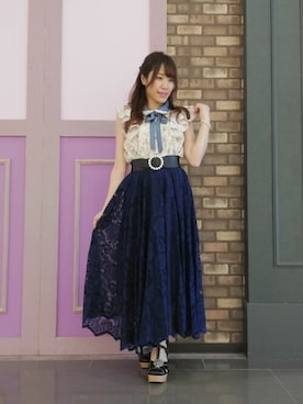 axes femmeさん（レディース・153cm）の夏コーディネート