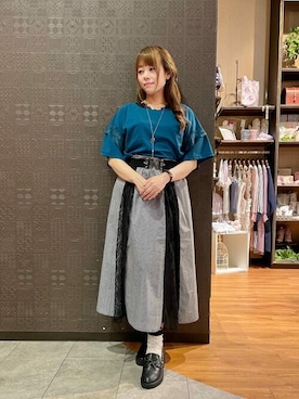 axes femmeさん（レディース・157cm）の夏コーディネート