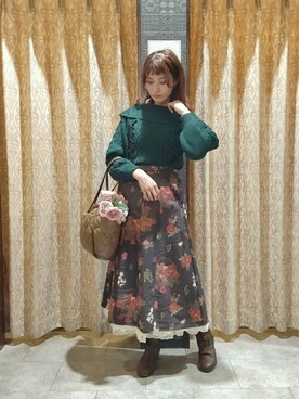 axes femmeさん(レディース・163cm)の秋コーディネート