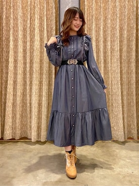 axes femmeさん（レディース・152cm）の冬コーディネート