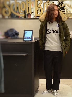 Renさん(メンズ・176cm)の冬コーディネート