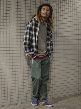 Renさん（メンズ・176cm）の春コーディネート