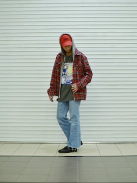 Renさん（メンズ・176cm）の冬コーディネート