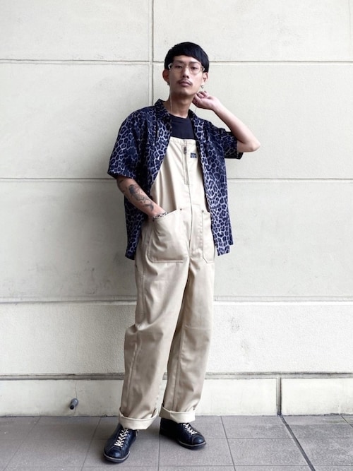 Schott Tokyo Bayrenさんのサロペット オーバーオールを使ったコーディネート Zozotown