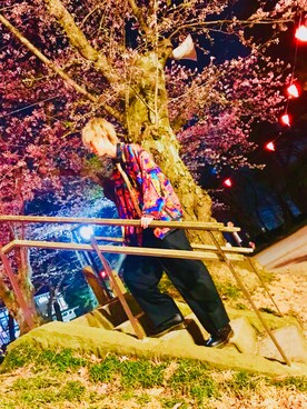 「アイテム（フォーマルスーツ/小物）」を使った、GUMさん（メンズ・174cm・10代）の春コーディネート