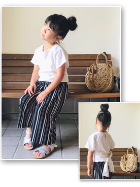 sora   さん（キッズ・100cm）の夏コーディネート