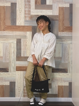「アイテム（バッグ）」を使った、sora   さん（キッズ・135cm・10代）の春コーディネート
