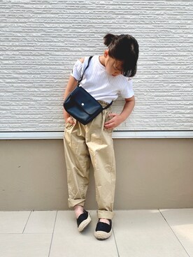 「アイテム（パンプス）」を使った、sora   さん（キッズ・110cm）の春コーディネート