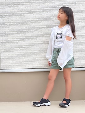「アイテム（パンツ）」を使った、sora   さん（キッズ・138cm・10代）の春コーディネート