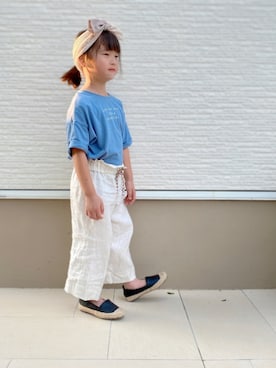 「アイテム（パンプス）」を使った、sora   さん（キッズ・110cm）の夏コーディネート