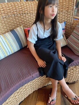 「CYAARVO（シアーヴォ）のアイテム」を使った、sora   さん（キッズ・138cm）の夏コーディネート