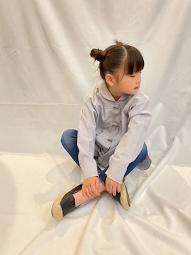 「アイテム（パンプス）」を使った、sora   さん（キッズ・110cm）の春コーディネート