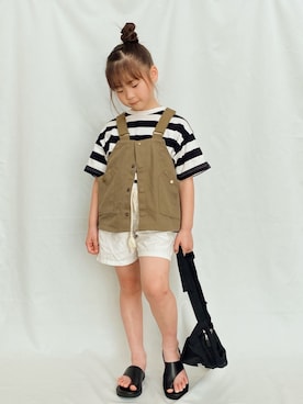 「アイテム（サンダル）」を使った、sora   さん（キッズ・120cm）の春コーディネート