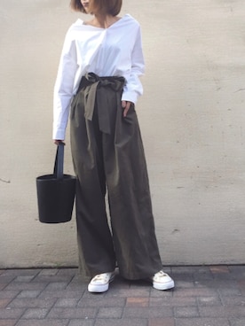 manaさん（レディース・156cm）の冬コーディネート