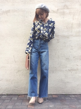 manaさん（レディース・156cm）の冬コーディネート