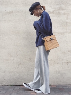 manaさん（レディース・156cm）の春コーディネート