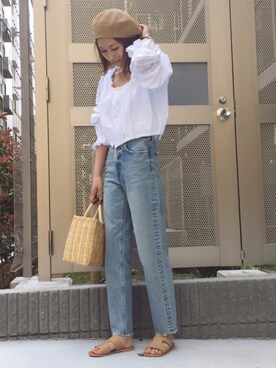 manaさん（レディース・156cm）の春コーディネート