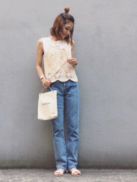 manaさん（レディース・156cm）の夏コーディネート