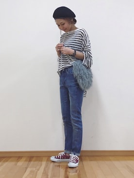 manaさん(レディース・156cm)の秋コーディネート