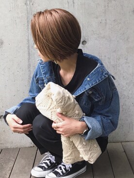 manaさん(レディース・156cm)の秋コーディネート