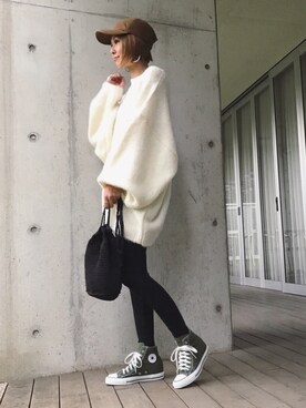 manaさん（レディース・156cm）の秋コーディネート