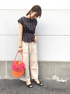 MARINAさん(レディース・165cm)の夏コーディネート