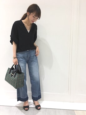 MARINAさん（レディース・165cm）の夏コーディネート