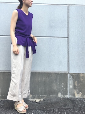 MARINAさん(レディース・165cm)の夏コーディネート