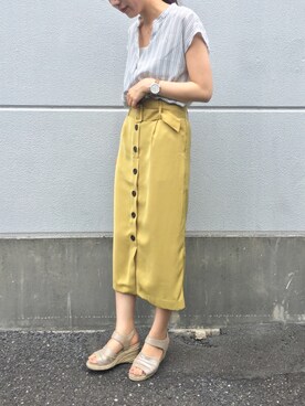 MARINAさん(レディース・165cm)の夏コーディネート