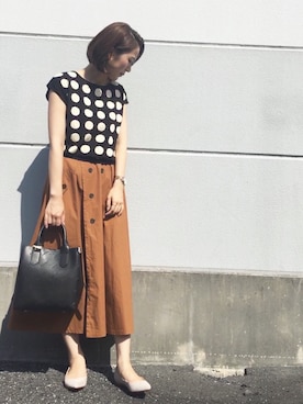 MARINAさん（レディース・165cm）の秋コーディネート