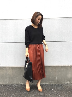 MARINAさん（レディース・165cm）の秋コーディネート