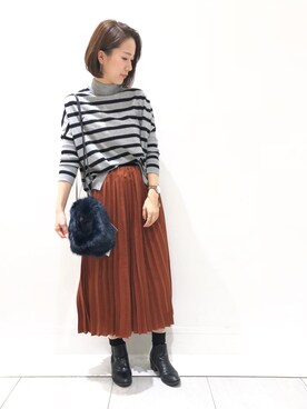 MARINAさん（レディース・165cm）の秋コーディネート